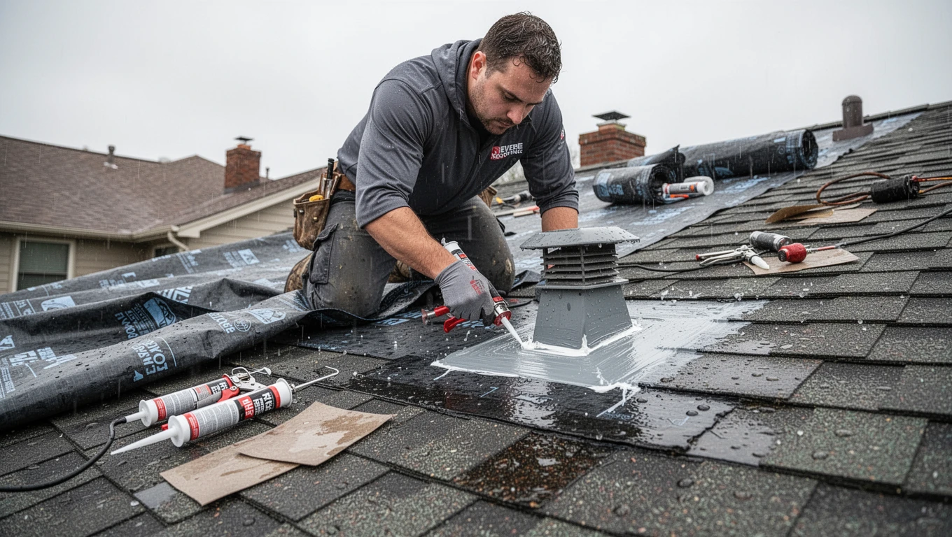 Heavy Rain Leak Repair